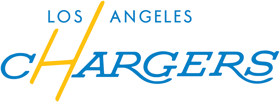 Los Angeles Chargers 2018-Pres Wordmark Logo iron on paper